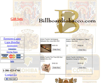 Tablet Screenshot of billboardtobacco.com